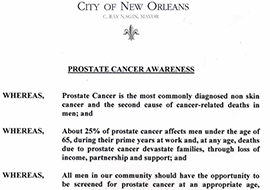 New Orleans Proclamation Award